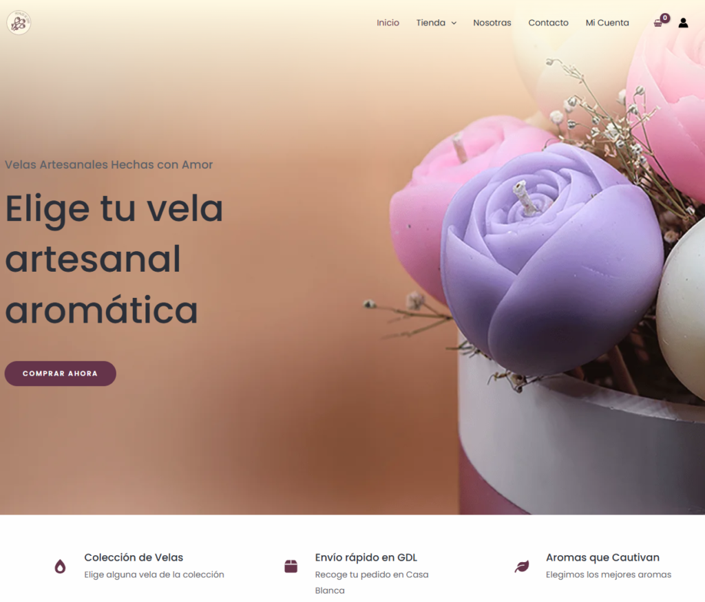 Portafolio Pétalos de Cera